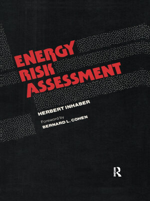 cover image of Energy Risk Assessment